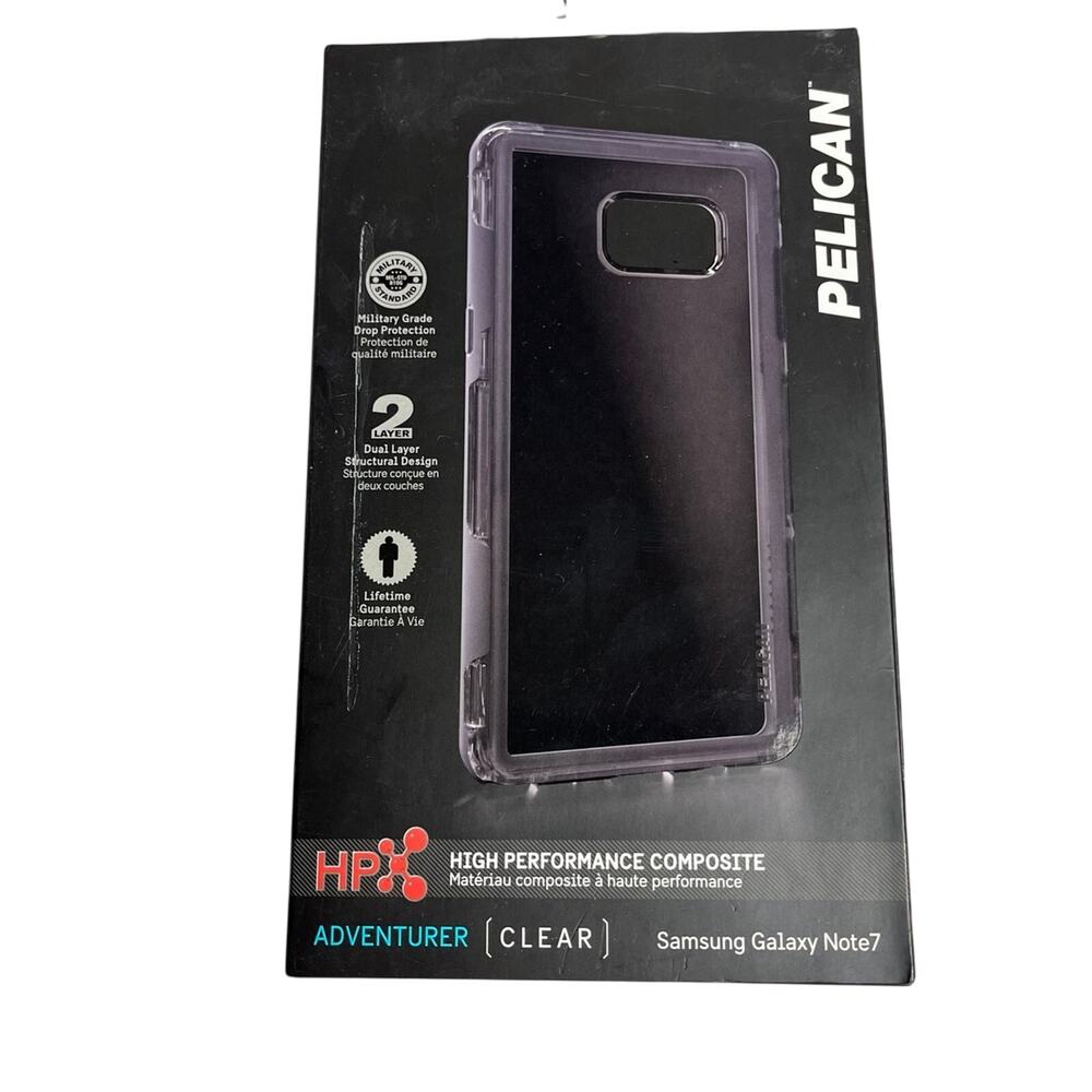 Pelican Samsung Galaxy Note 7 Clear Case Adventurer Series